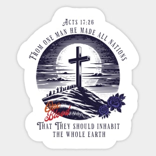 Acts 17:26 Sticker